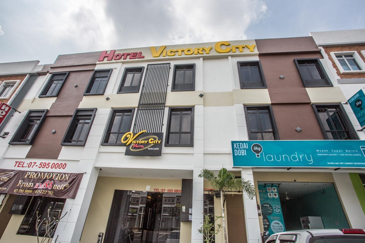 Hotel Zamburger Victory City Johor Bahru Eksteriør billede