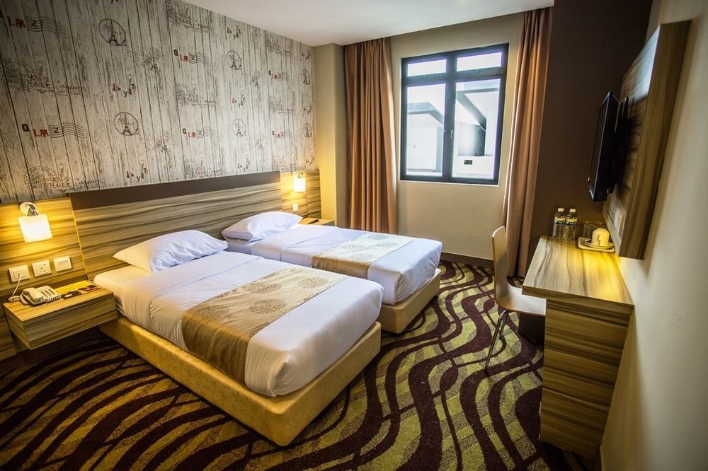 Hotel Zamburger Victory City Johor Bahru Eksteriør billede